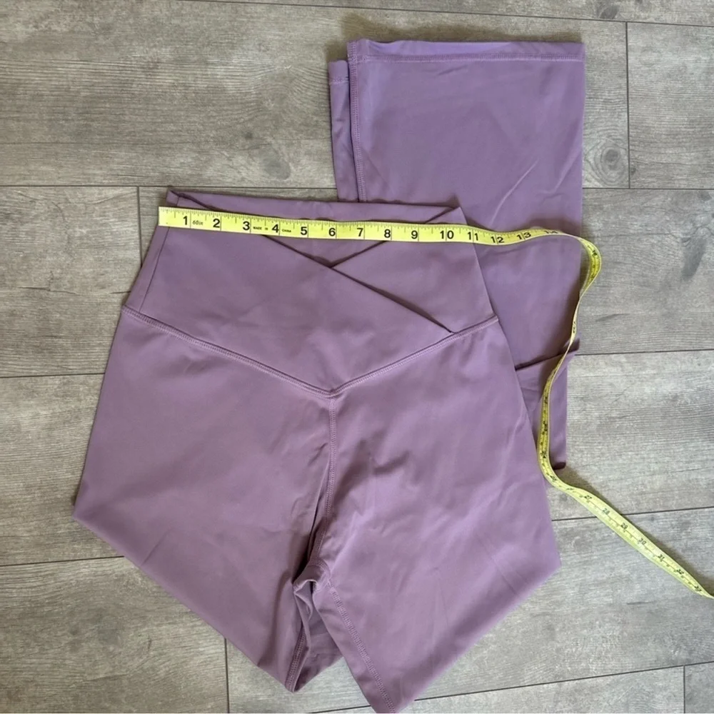 TOPYOGAS Crossover High Waist Yoga Flare Pants Women’s small